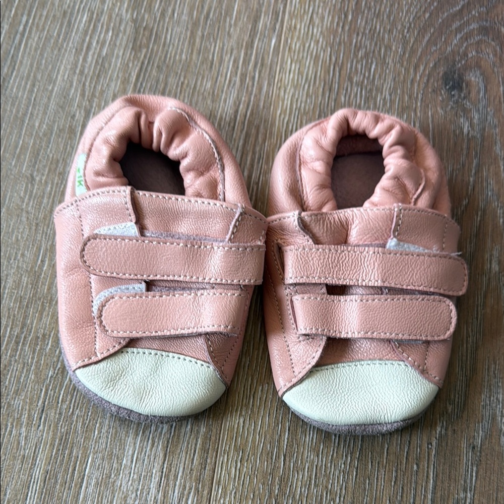 Kids Pink and Cream Shoes